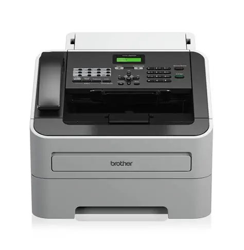 Brother 2845 Laser Fax 33.6 Kbps Handset Black White