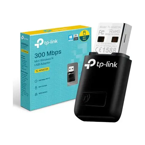 Quick view Compare Add to wishlist TP-Link TL-WN823N 300Mbps Mini Wireless N USB Adapter